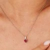Brosway Fancy Passion Ruby Heart sidabrinis pakabukas FPR20