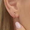 Brosway Fancy Vitamin Oranžinis FVO15 sidabrinis circle single earrings
