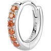 Brosway Fancy Vitamin Oranžinis FVO15 sidabrinis circle single earrings