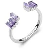 Brosway FMP15 Fancy Magic Violetinė Sparkling Open Ring