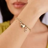 Brosway Gold-plated ball bracelet with Chakra pendants BHKLE06