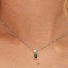 Brosway Lovely Life Žalias Fancy sidabro karoliai FLG109