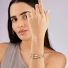 Brosway Luxurious multi-layered bracelet with crystals Symphonia BYM211