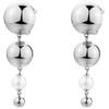 Brosway Modern long earrings with synthetic pearl Perfect BPC60