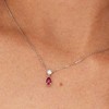 Brosway „Passion Ruby“ išgalvotas sterlingo sidabro karoliai FPR111