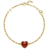 Brosway Romantic auksinis-plated bracelet with agate Essential BNL140