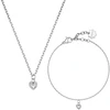 Brosway Steel women's jewelry set Heart Chakra BHKLE01 (pakabukas, bracelet)