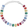 Brosway Blizgi apyrankė su spalvingu kubiniu cirkonio oksidu Fancy Joyful Rainbow FJR02