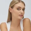 Brosway Sidabrinis hoop single earring Fancy Life Žalias FLG80