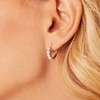 Brosway Sidabrinis rings with zircons and artificial pearls Fancy Infinite Baltas FIW176