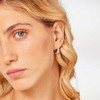Brosway Sidabrinis rings with zircons and artificial pearls Fancy Infinite Baltas FIW176