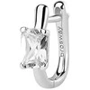 Brosway Sidabrinis single earrings Fancy Infinite Baltas FIW11