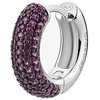 Brosway Sidabriniai vienviečiai auskarai su rožiniais cirkoniais Passion Ruby Fancy FPR124