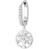 Brosway plieno vienetiniai auskarai Tree of Life Chakra BHKE004