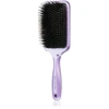 Brushart Boar Bristle Paddle Plaukų šepetys Metallic Lilac