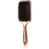 BrushArt Flat Boar Bristle Paddle Plaukų šepetys Bronze