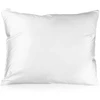 BrushArt Satin pillowcase Baltas