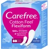 „Carefree“ medvilniniai įklotai „Flexiform Fresh Scent“ – gaivus kvapas, 1 pakuotė – 56 vnt.