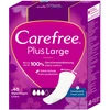 Carefree Plus Large higieniniai įklotai šviežio kvapo 48 vnt.