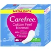 CAREFREE Cotton Feel Aloe Kelnaičių įklotai - normalūs, 1 pakuotė - 76 vnt.