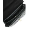 Carla Ferreri Dámská kožená crossbody kabelka CF2211 Nero