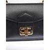 Carla Ferreri Dámská kožená crossbody kabelka CF3153 Nero