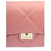 Carla Ferreri Dámská kožená crossbody kabelka CF2211 Rosa Scuro