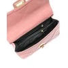 Carla Ferreri Dámská kožená crossbody kabelka CF2211 Rosa Scuro