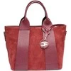 Carla Ferreri Women's leather handbag CF8156 Vino