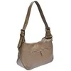 Carla Ferreri Women's leather handbag CF1945 Fango