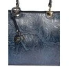 Carla Ferreri Women's leather handbag CF3127 Blu