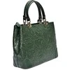Carla Ferreri Women's leather handbag CF3127 Verde