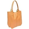 Carla Ferreri Women's leather Hobo handbag CF1619 Cognac