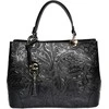 Carla Ferreri Women's leather handbag CF3127 Nero