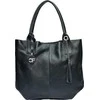 Carla Ferreri Women's leather Hobo handbag CF1619 Blu