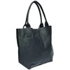 Carla Ferreri Women's leather Hobo handbag CF1619 Blu