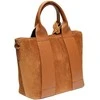 Carla Ferreri Women's leather handbag CF8156 Cognac