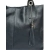 Carla Ferreri Women's leather Hobo handbag CF1619 Blu