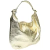 Carla Ferreri Women's leather Hobo handbag CF8159 Oro