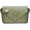 Carla Ferreri Women's leather crossbody handbag CF1948T Verde Militare