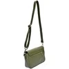 Carla Ferreri Women's leather crossbody handbag CF1948T Verde Militare