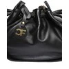 Carla Ferreri Women's leather crossbody handbag CF2221 Nero