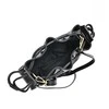 Carla Ferreri Women's leather crossbody handbag CF2221 Nero