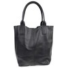 Carla Ferreri Women's leather Hobo handbag CF1619 Nero