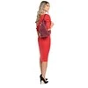 Carla Ferreri Women's leather backpack CF1625 Vino