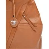 Carla Ferreri Women's leather backpack CF1625 Cognac