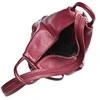 Carla Ferreri Women's leather backpack CF1625 Vino