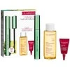 Set Clarins High Definition Eyes Blakstienų tušas Supra Lift &amp; Curl Juodas 8Ml + Total Eye Lift Sample 3Ml + Remove Make-up 50ml