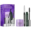 „Clinique Eye Essentials“: blakstienų tušas „High Impact Lashes Complete“ 7 ml + makiažo valiklis 15 ml + akių kontūro pieštukas 0,14 g