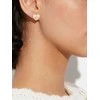 Coach Charming heart earrings made of brass 37479226GLD100